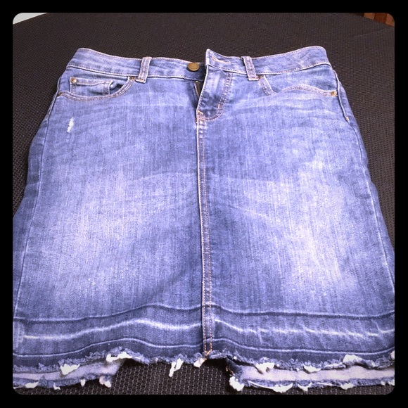 Gap blue jean skirt - Picture 1 of 8